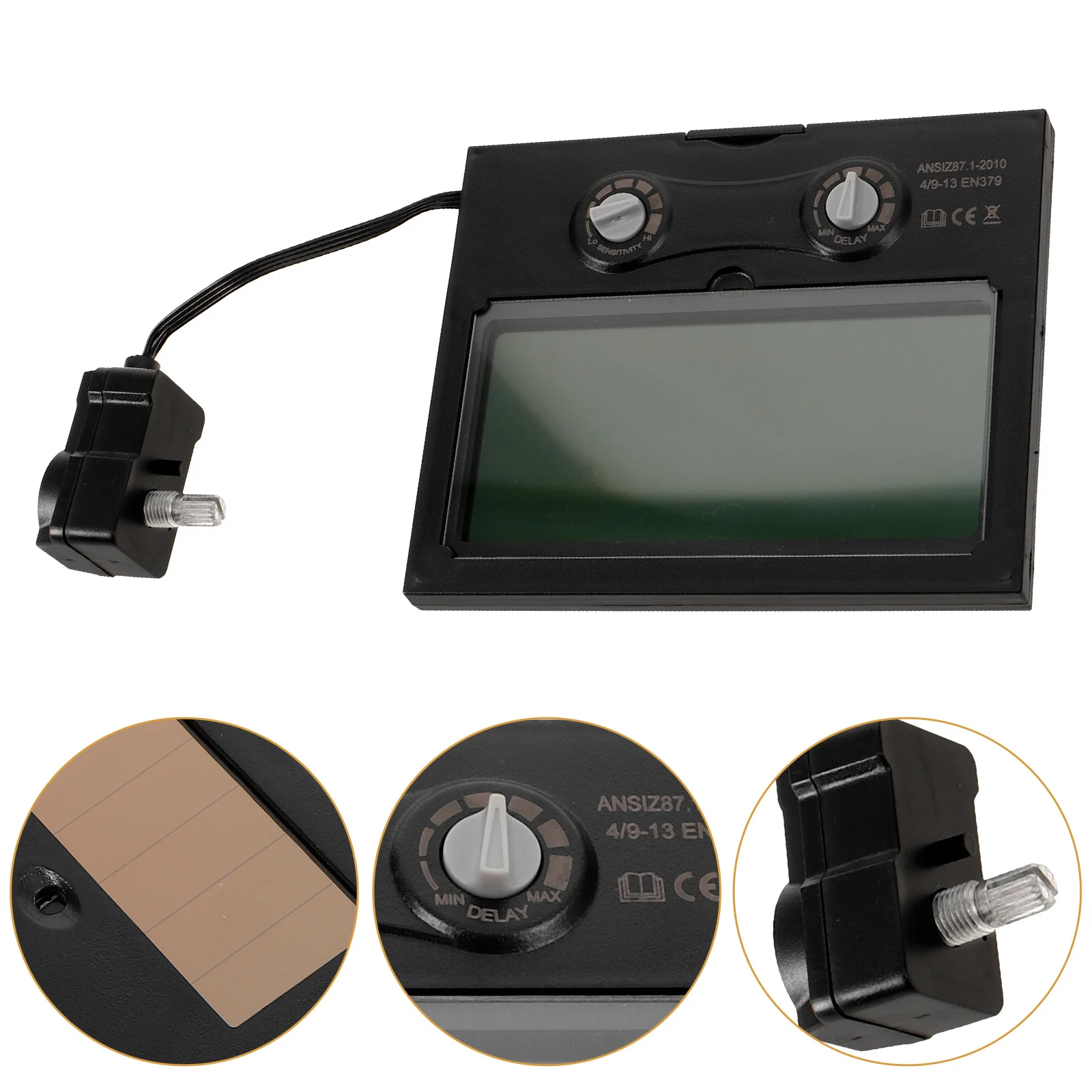 

Replacement Lens Solar Panel Light Sensing Reusable Welding Protective Equipment Lightweight Comfortable Wear For