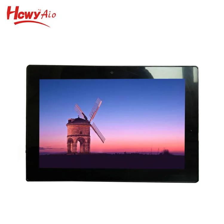 Wholesale 10 Inch Touch Android All In One Pc RK3399 4G/32G 1280x800 IPS Speaker Camera WIFI Wall Mounted Advertising Player