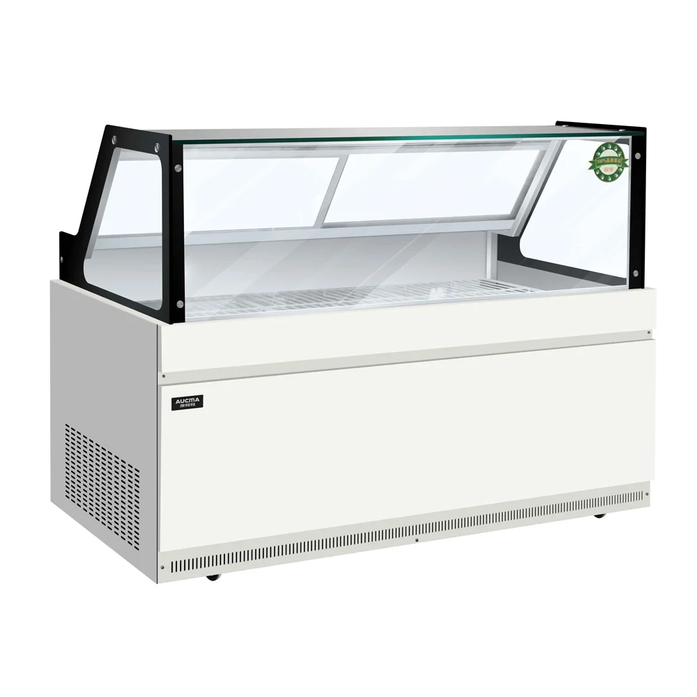 Холодильное оборудование для супермаркетов, оборудование для стрельбы из свежего мяса, витрина для еды