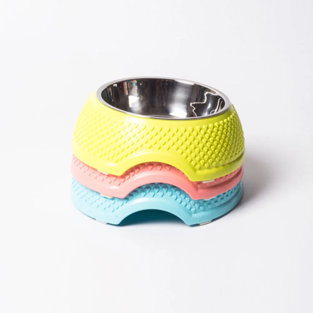 

1Pcs Anti-Slip Pet Feeding Bowl Durable Premium Dog Feeder Safe Bowl for Dog Cat Blue Pet Feeder