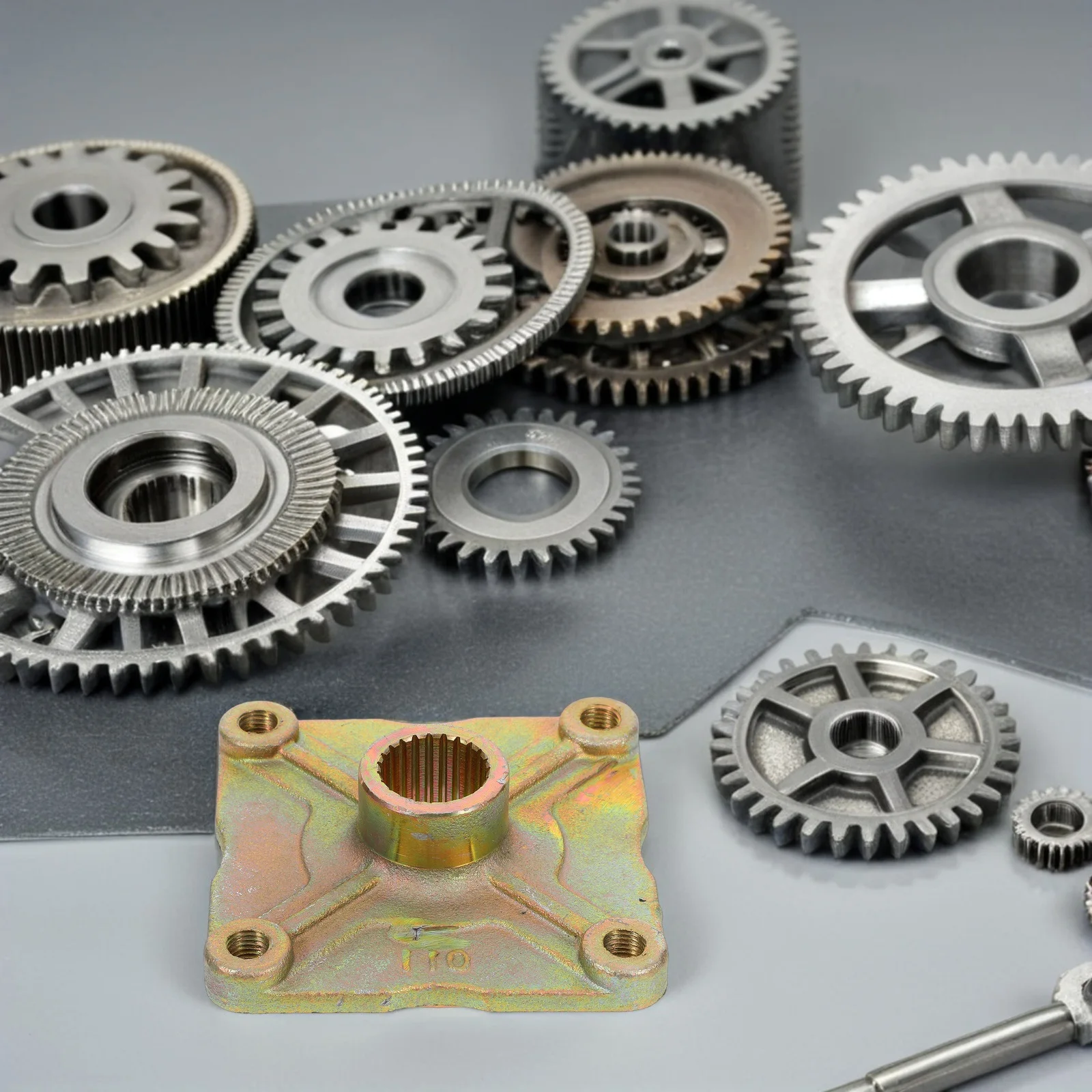 

4-Hole Wheel Hub Flange Rotary Body 23-Tooth Axle Hub Replacement for Atv Go-Kart Rear Axle Spline Adapter Racing Parts