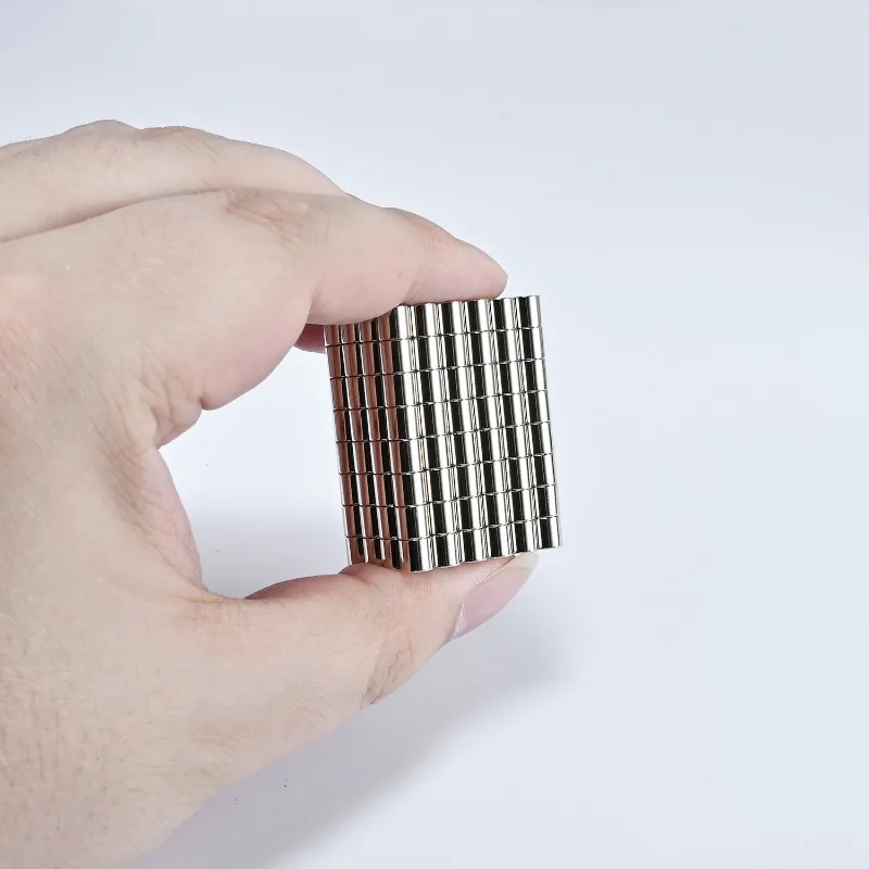 10pcs/lot Diameter 5 mm Thickness 1-25 mm N52 High-strength Mini Cylindrical Magent Suitable for Home and Office Storage