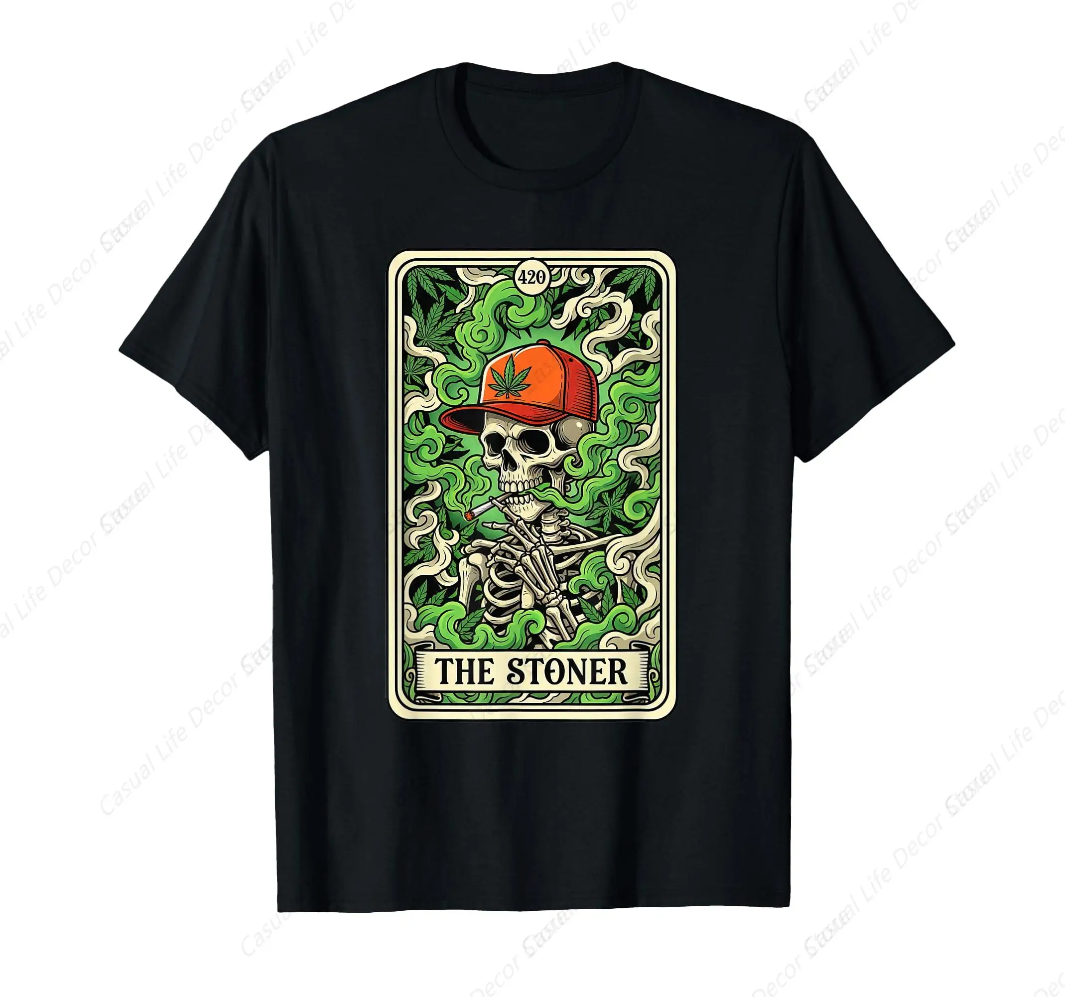 

The Skeleton Weed Cannabis 420 T-Shirt