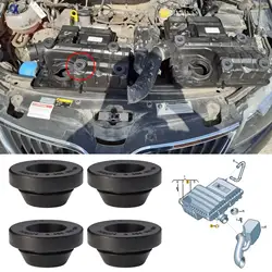4pcs For SKODA FABIA KODIAQ OCTAVIA RAPID ROOMSTER SUPERB Air Filter Cleaner Buffer Housing Rubber Cover Stop Mount 036129689B