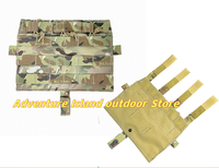 Outdoor Sports - AVS JPC Front Panel Triple M4 Built in Hook&Loop Molle Board