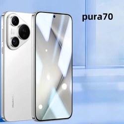 9H Tempered Glass for Huawei Pura 70 Screen Protector For Pura70 Black Edge Anti-scartch Full Cover Clear Glass Film