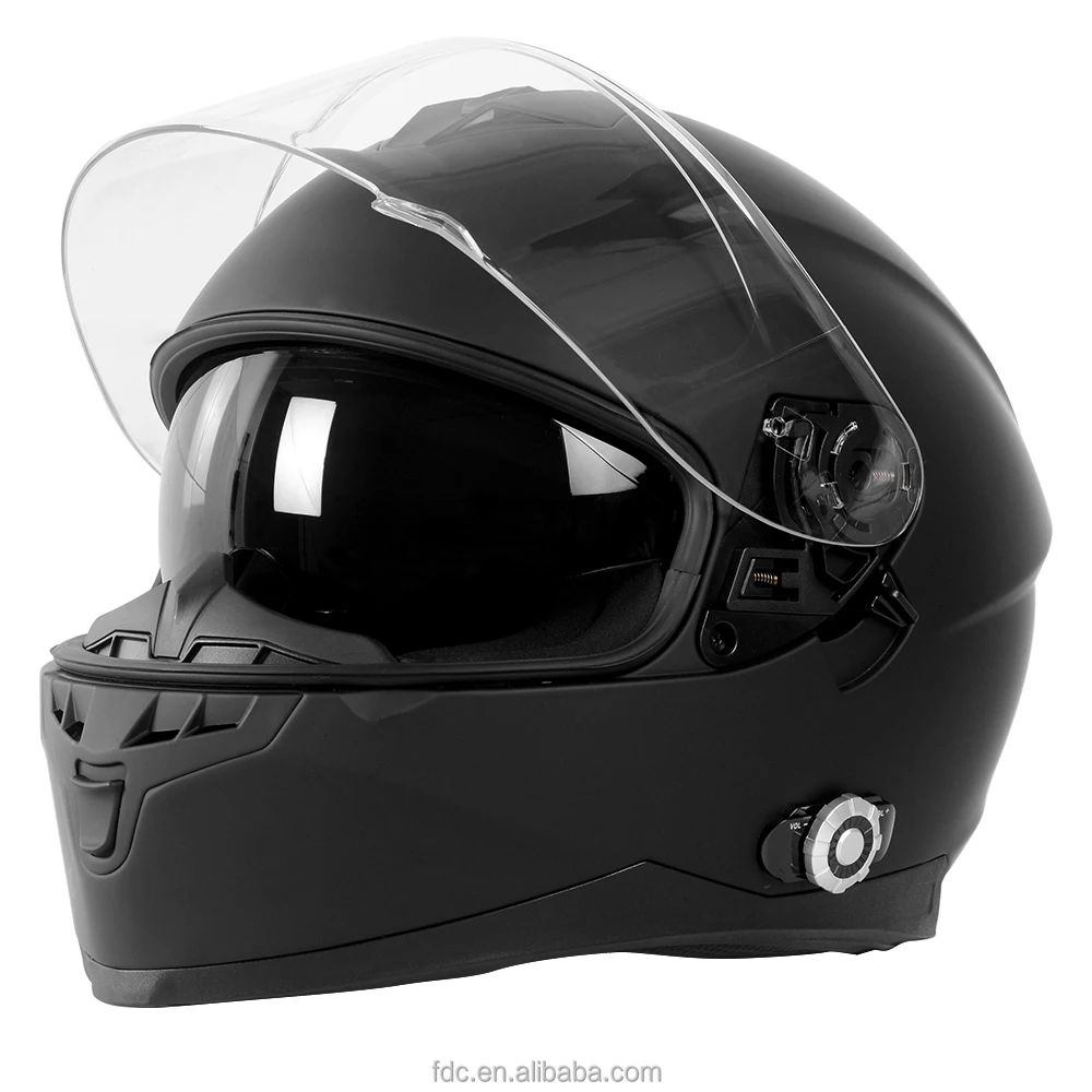 Freedconn DOT BM22 Full Face Wireless 1000M 6 Riders with FM Radio Support Proteccion Smart Motorcycle Bluetooth Helmet