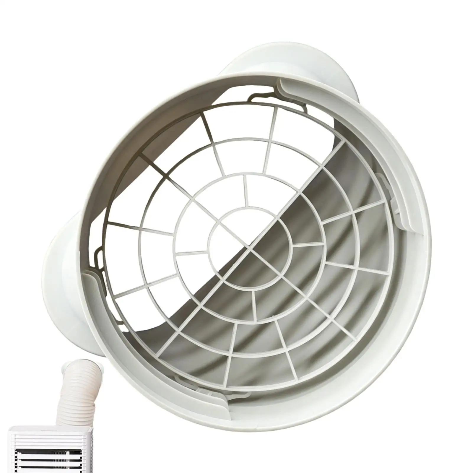 Portable AC Exhaust Hose Connector Window Sealing Plate Ventilation Pipe Connector 13/15CM AC Unit Exhaust Hose Adapter