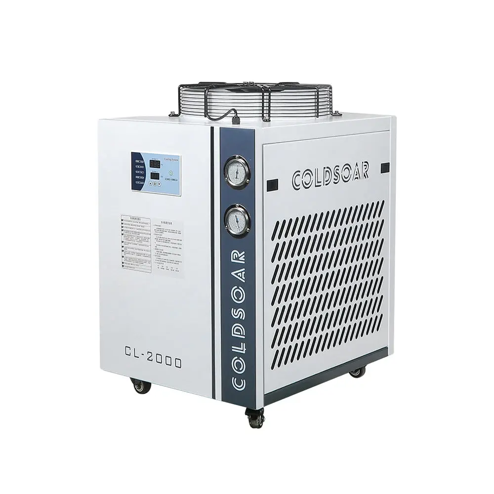 Yihui CLW-2000 Chiller Screw Gear Heat Pump Industrial Water Cooled High-Accuracy Low Power Consumption R-410A Refrigerant