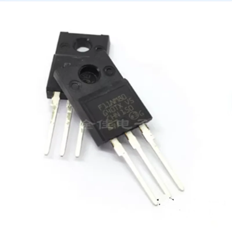 10pcs-50pcs STF11NM80 MOS Tube FET 11A 800V TO220F Silk Screen Printed 11NM80  New Original