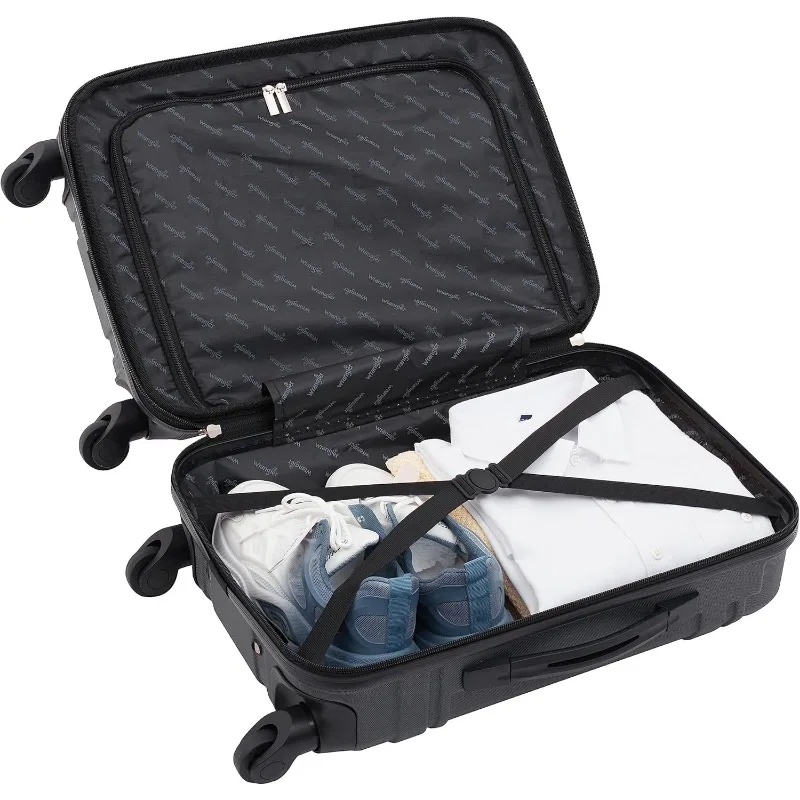 Astral Hardside-Gepäck, Dark Shadow, 20-Zoll-Handgepäck