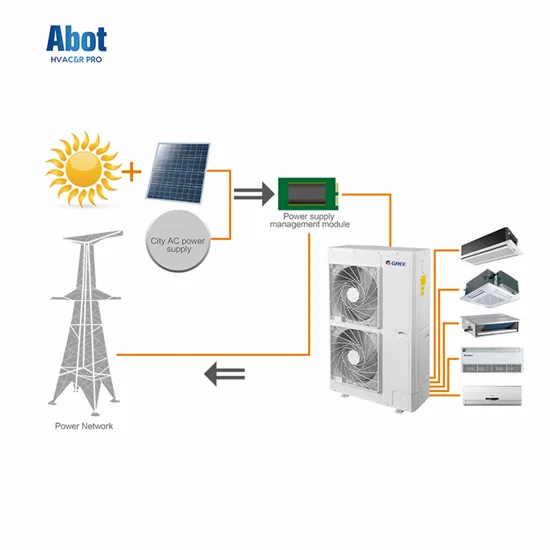 مكيف هواء 18000btu 24000btu مثبت على الحائط AC DC Hybrid Solar Multi Split