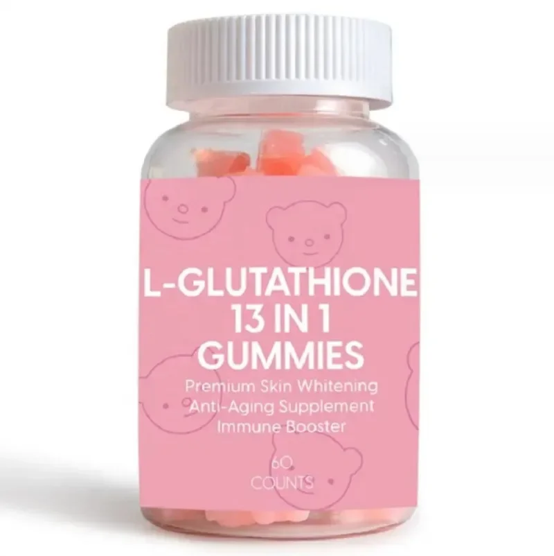 1 bottle glutathione gummy candy regulates metabolism promotes cell recovery improves human immune function