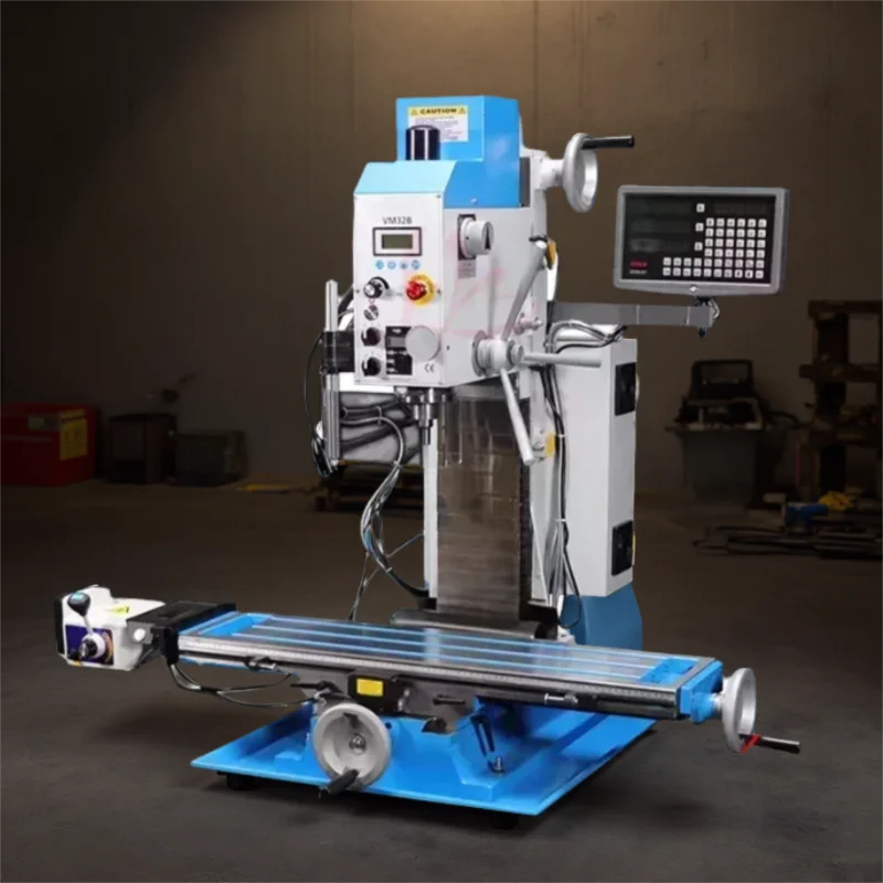 All-in-one Multi-functional CNC Drilling and Milling Machine VM32B Small Stepless Variable Speed DC Motor Speed 5000RPM Spindle