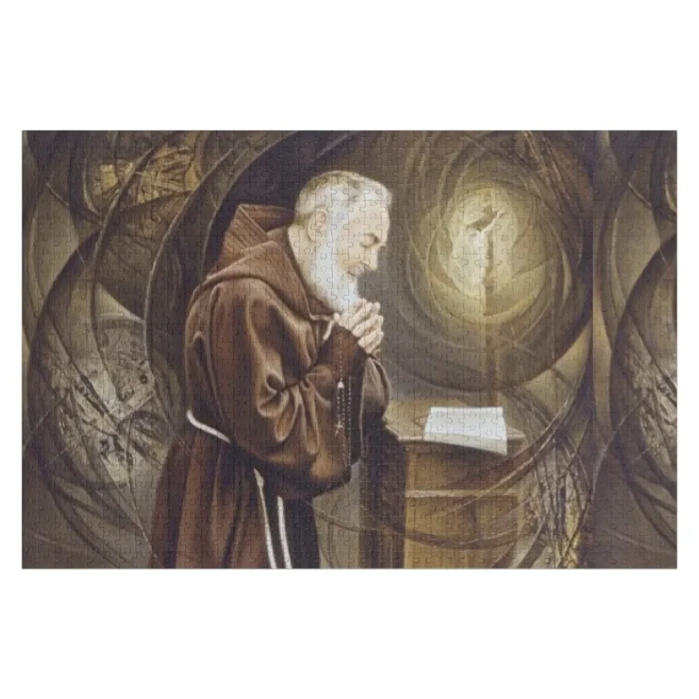 

Padre Pio Jigsaw Puzzle Custom Photo Custom With Photo Personalize Puzzle