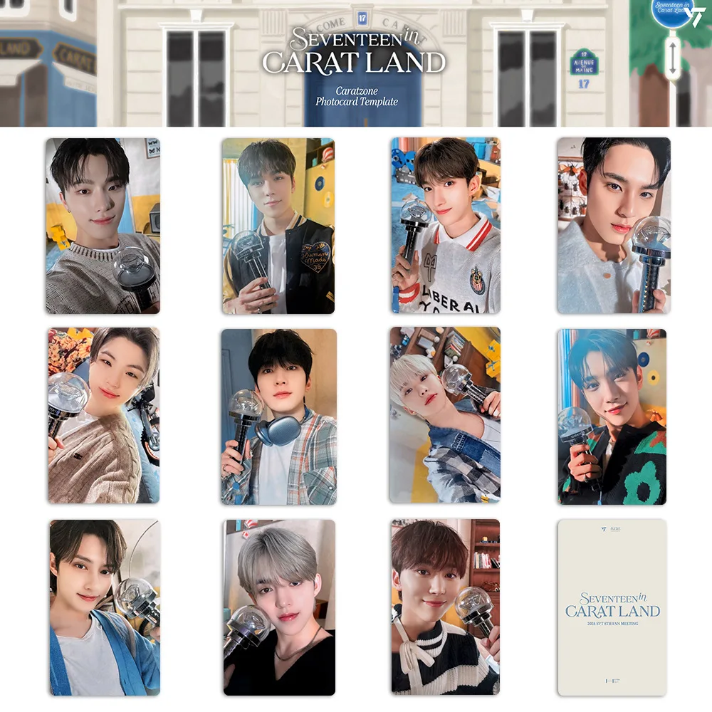 SEVENTEEN 2024 Caratland Photocard Small Card Caratzone