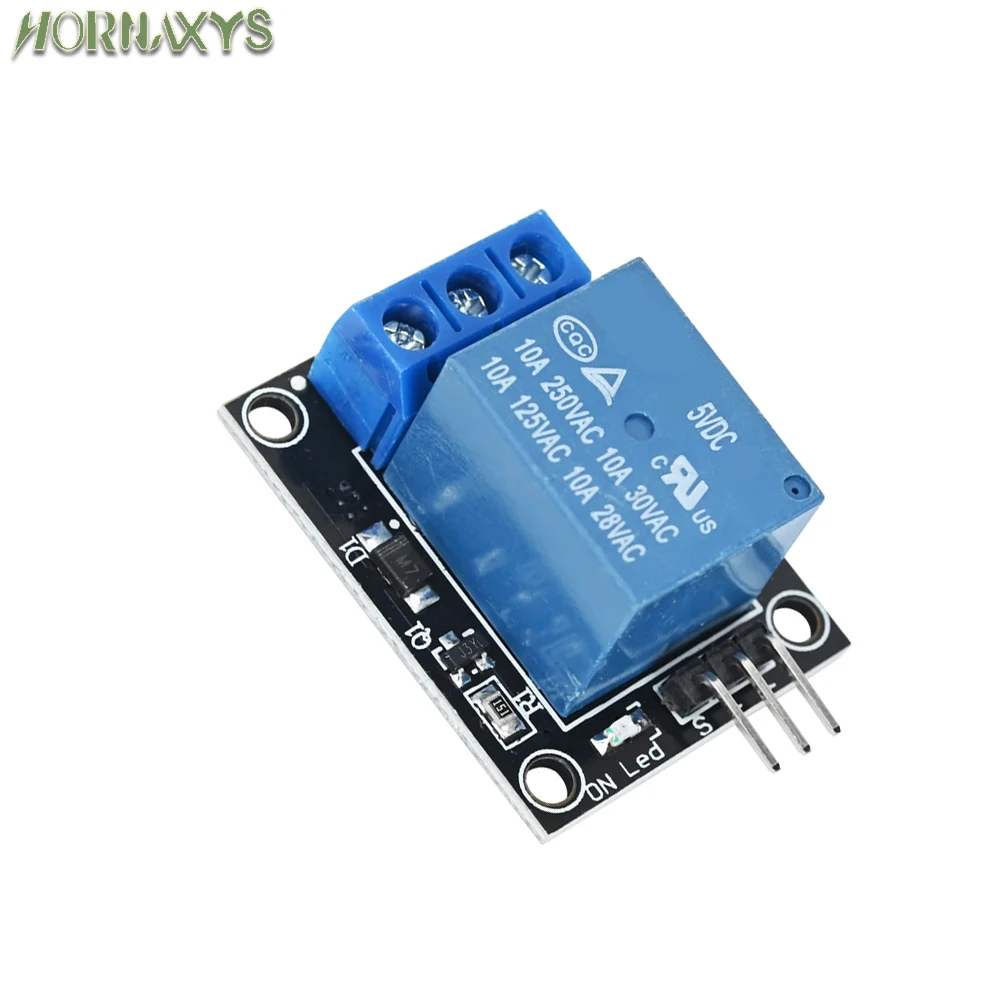 10/5 szt. Moduł przekaźnikowy 5V 1 kanałowy z transoptorem KY-019 1-drożny dla Arduino