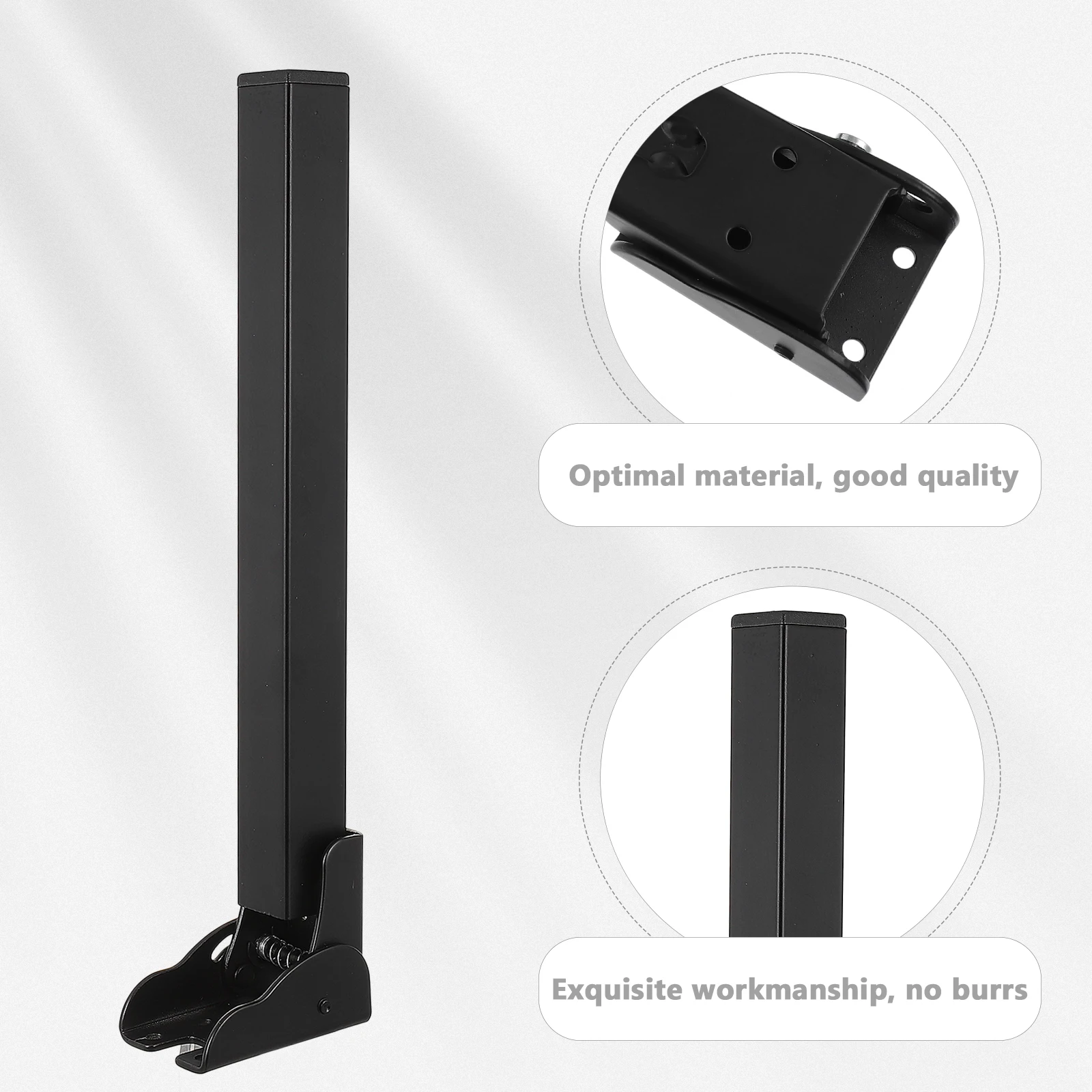 2 قطعة الثقيلة للطي التسوية أرجل أريكة قوية الأثاث موازنة أقدام ل أريكة سرير Diy بها بنفسك مشاريع الذاتي قفل المفصلي بين قوسين #1