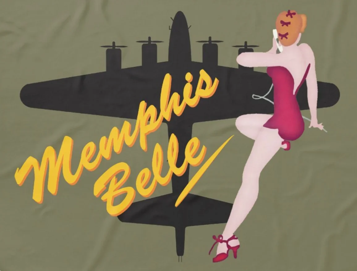 B-17 Flying Fortress Memphis Belle T-Shirt 100% Cotton O-Neck Summer Short Sleeve Casual Mens T-shirt Size S-3XL image 4