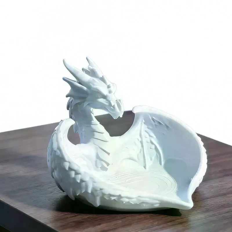 Dragon Shaped Jewelry Storage Tray Decorative Resin Key Bracelet Organizer Unique Birthday Gift for Women Girls
