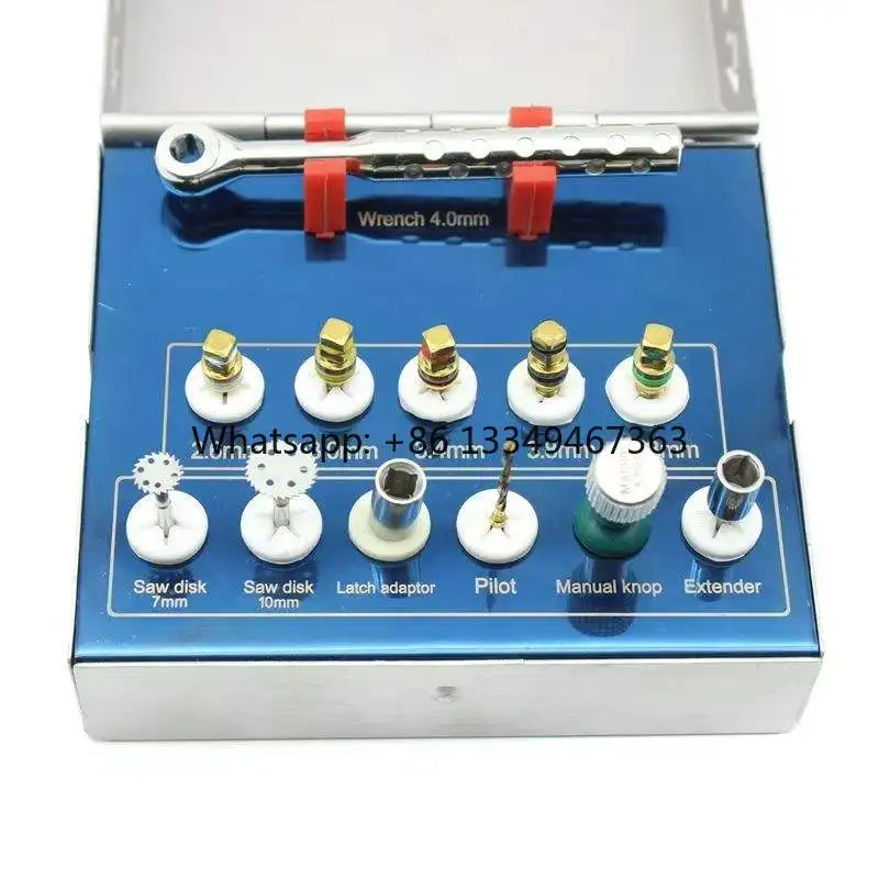 High Precision Dental Surgical Kit Compatible with Medical Grade Set with Autoclavable Box