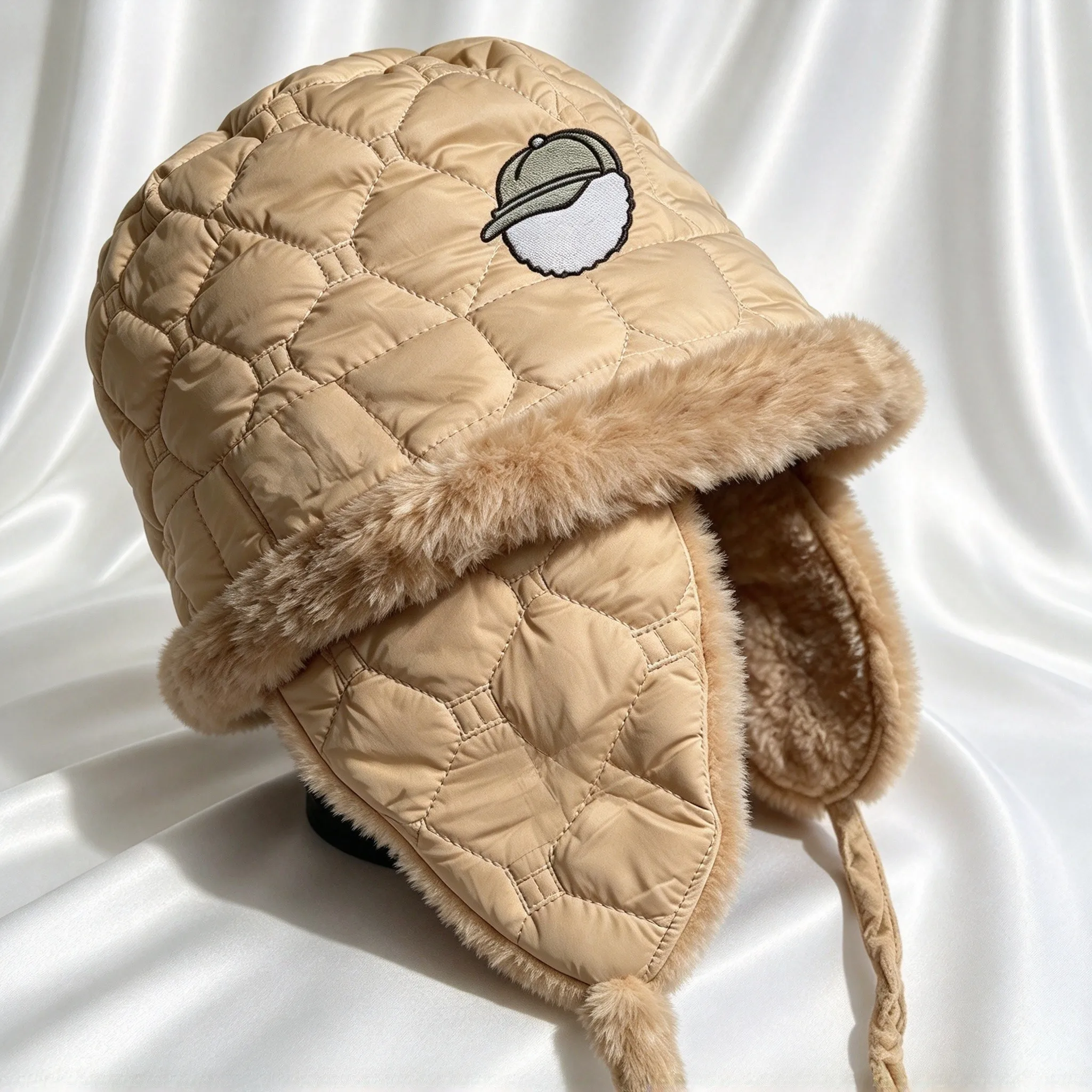 Brand Promotions Men Women Winter Golf Hat, Thick Ear Protection Bucket Cap, Wind Resistant Warm Pullover Hat