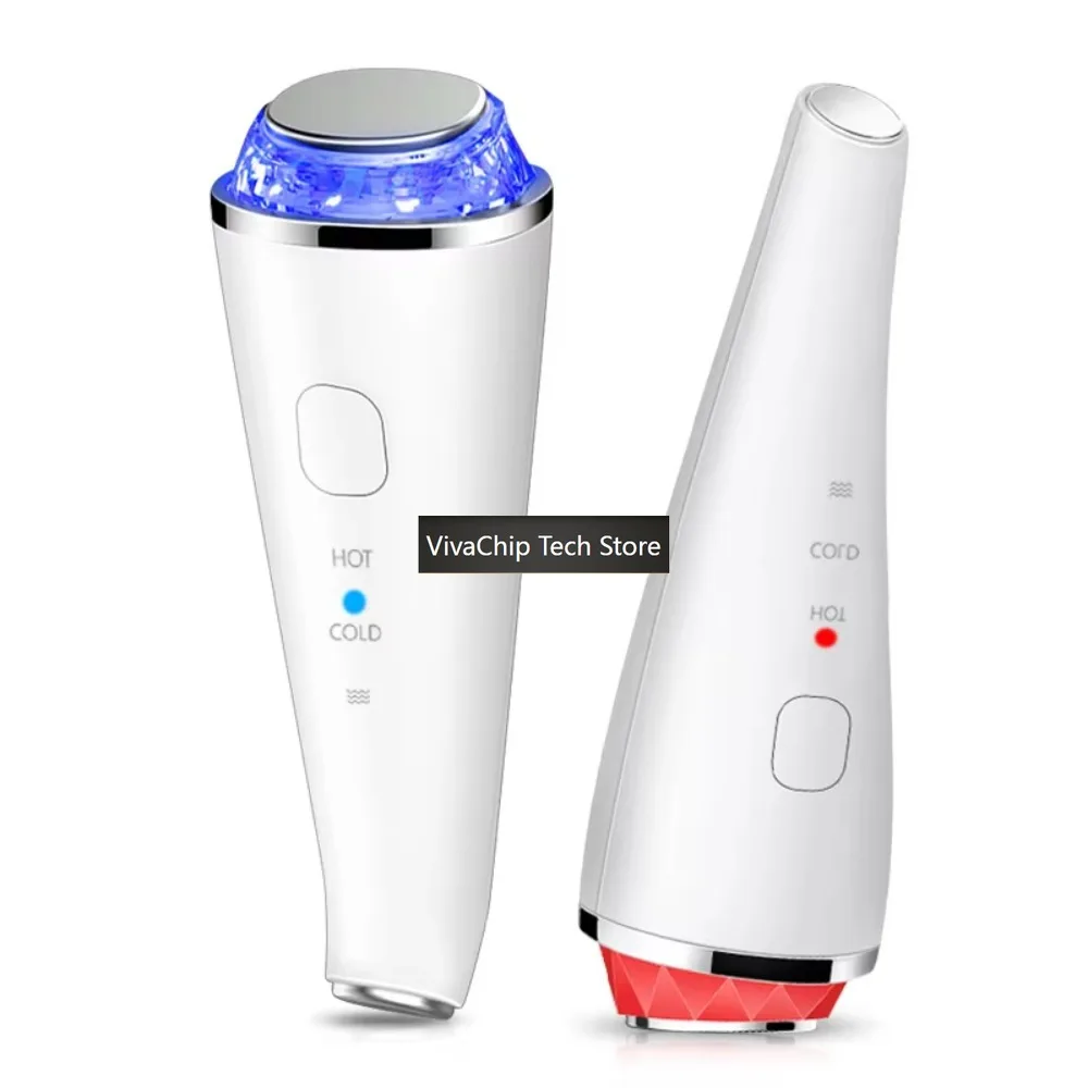 VivaCTElectric EMS Photon Therapy Face Massager Anti Aging Wrinkle Removal Device Vibrating Eye Massager