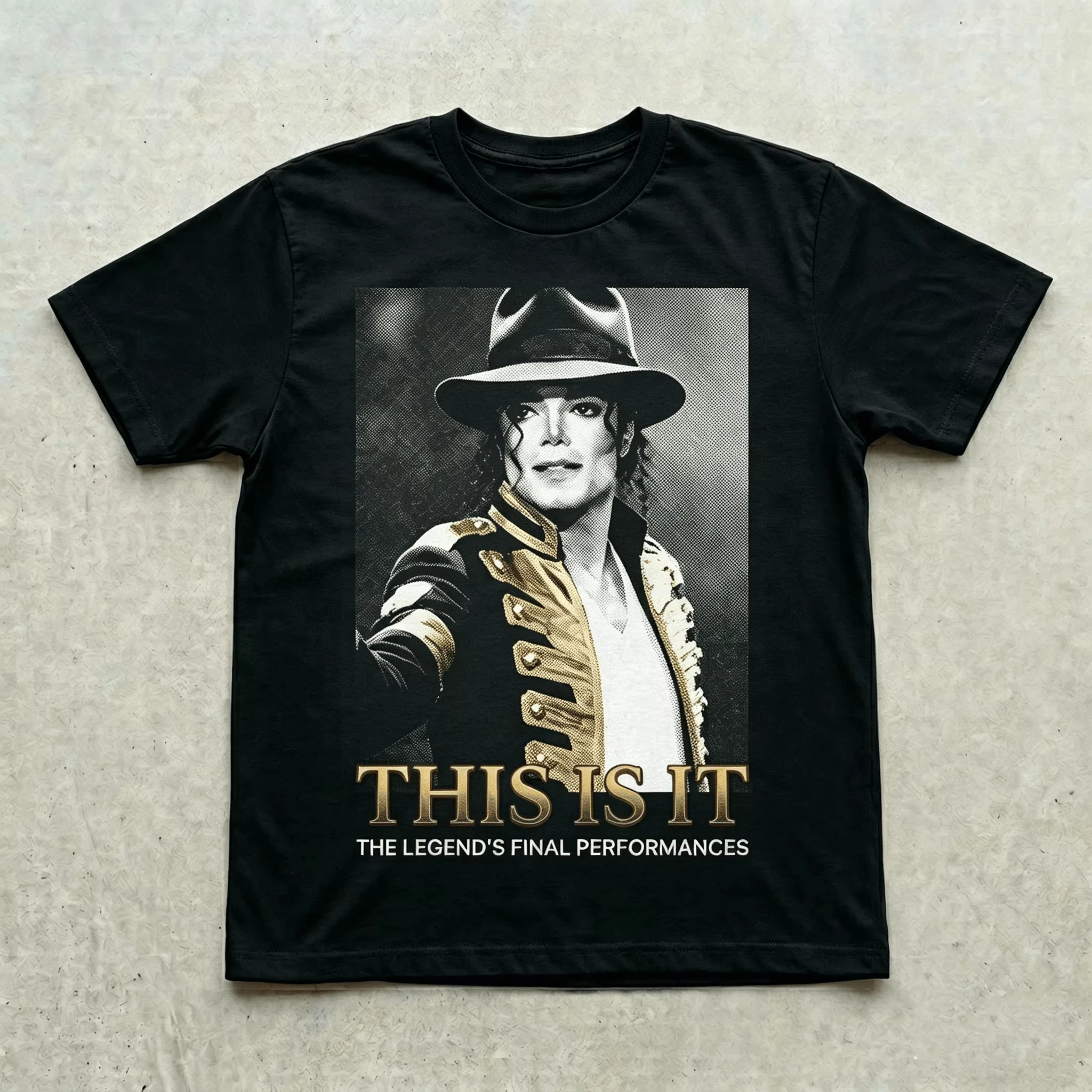 MJ Michael Jackson Biopic Movie Print Y2K Fashion New Short Sleeve Unisex 2026 Summer Comfortable Women And Men T-Shirt