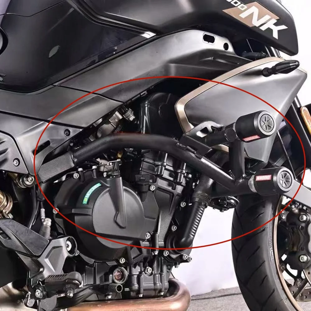 For CF 800NK modification accessories: protective guard bar, racing crash bar, bumper, crash-resistant ball