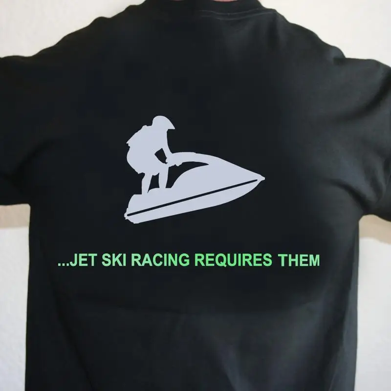 Jet Ski Racing Requires Balls T-Shirt