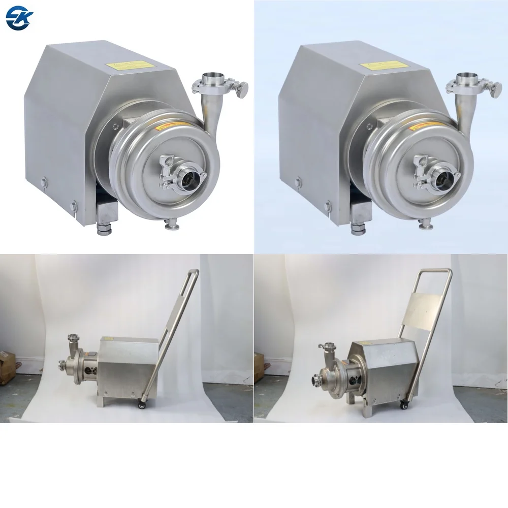 

Food Grade Stainless Steel Centrifugal Pump for Liquid Transfer Open Impeller SS304 SS316L 2hp for Industrial Chemical Water
