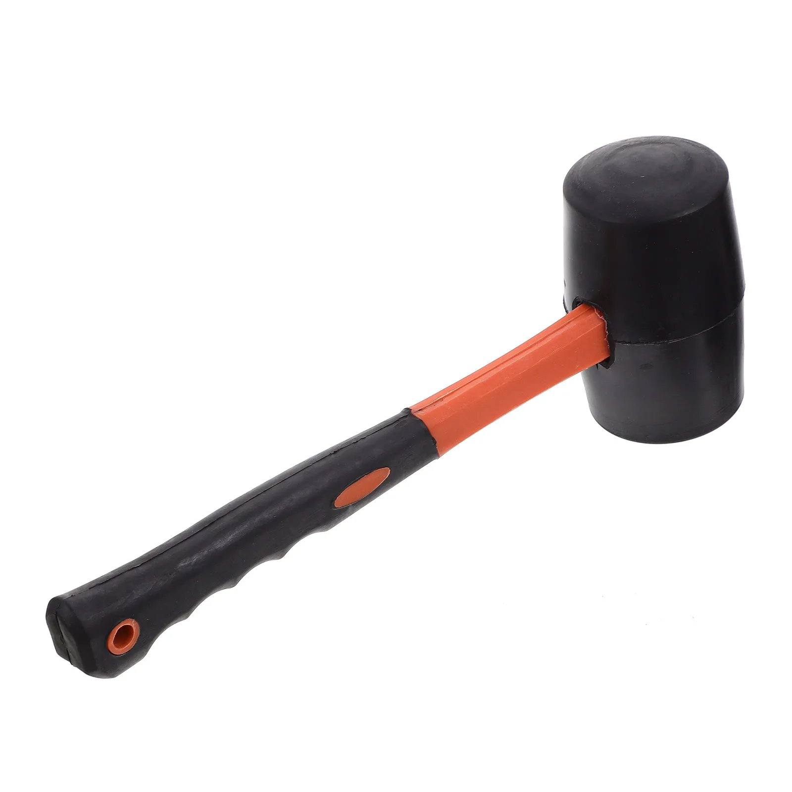 1Pcs Rubber Mallet Hammer Fiber Handle Non-Slip Double-Faced Installation Hammer Tool for Flooring Home Decoration Jewelry