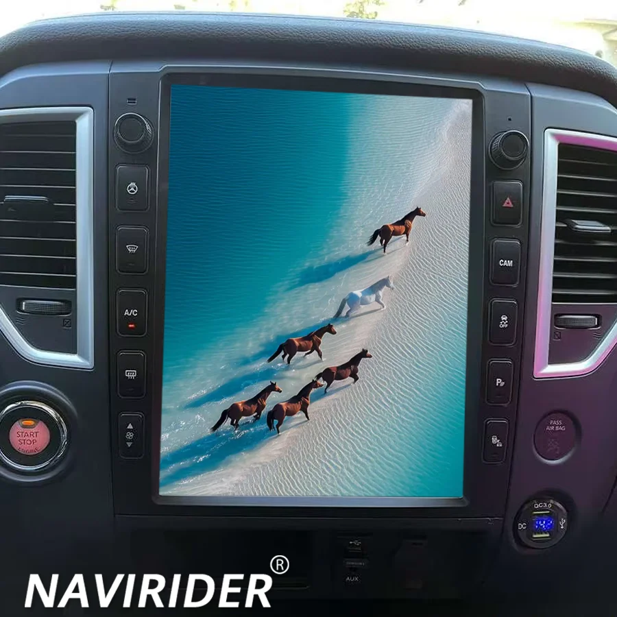 13'' Auto Car Radio Android Carplay For Nissan Titan 2016-2018 Car Multimedia Player GPS 4G autoradio GPS Navigation Head Unit