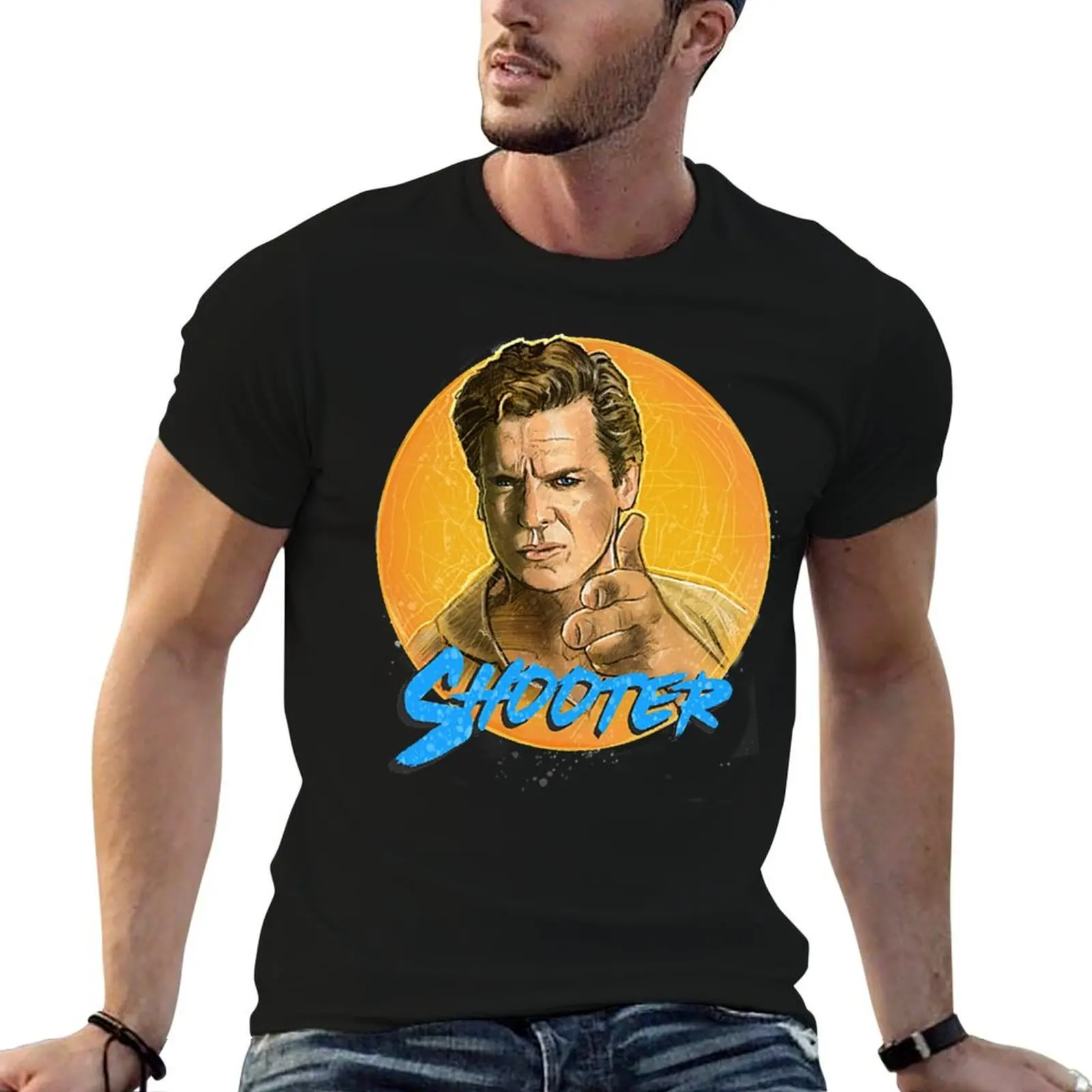 

Shooter McGavin blue T-Shirt essential t shirt t shirt man casual T-Shirt