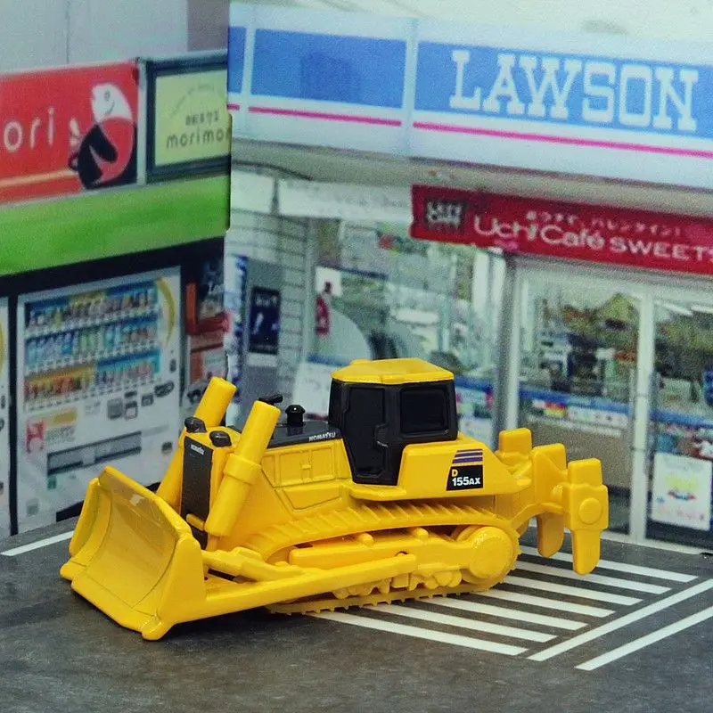 Takara Tomy Tomica NR 56 Komatsu Bulldozer D155AX-6 Legering auto Diecast Model Replica Serie Kinderen Geschenken Jongen Speelgoed