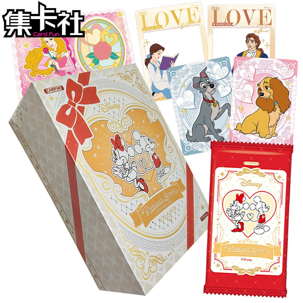 

Коллекционные карточки Card.fun: Оригинальная серия «Романтика Диснея» — Изысканные игрушки в стиле классических американских мультфильмов для детей