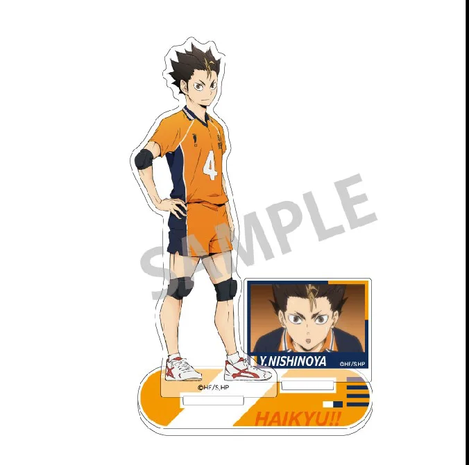 Game Keiji Akaashi Kozume Kenma Kuroo Tetsurou Shoyo Hinata Acrylic Stand Doll Anime Figure Model Plate Cosplay Toy for Gift