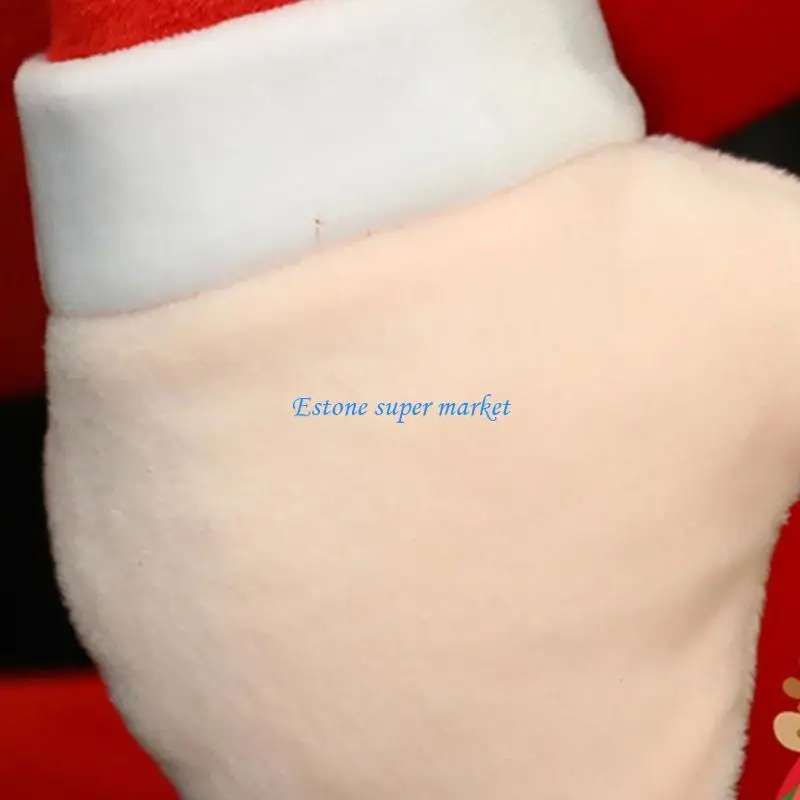 090B 14 Plexhop Toy Papai Noel Pillow Pillow para Ornamento Toy recheio não-deformado para desktop Decors Gift