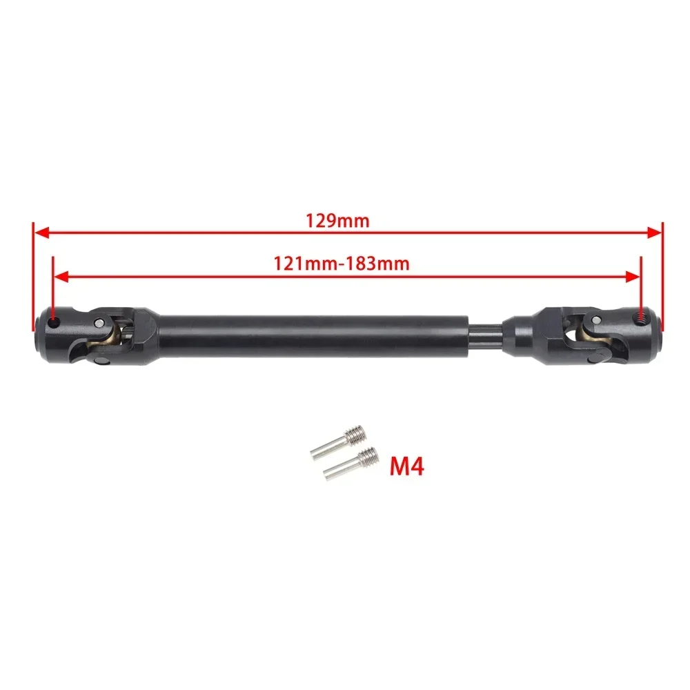 Hililand Arbre de transmission en métal Pour TRAXXAS SLASH chenille 1