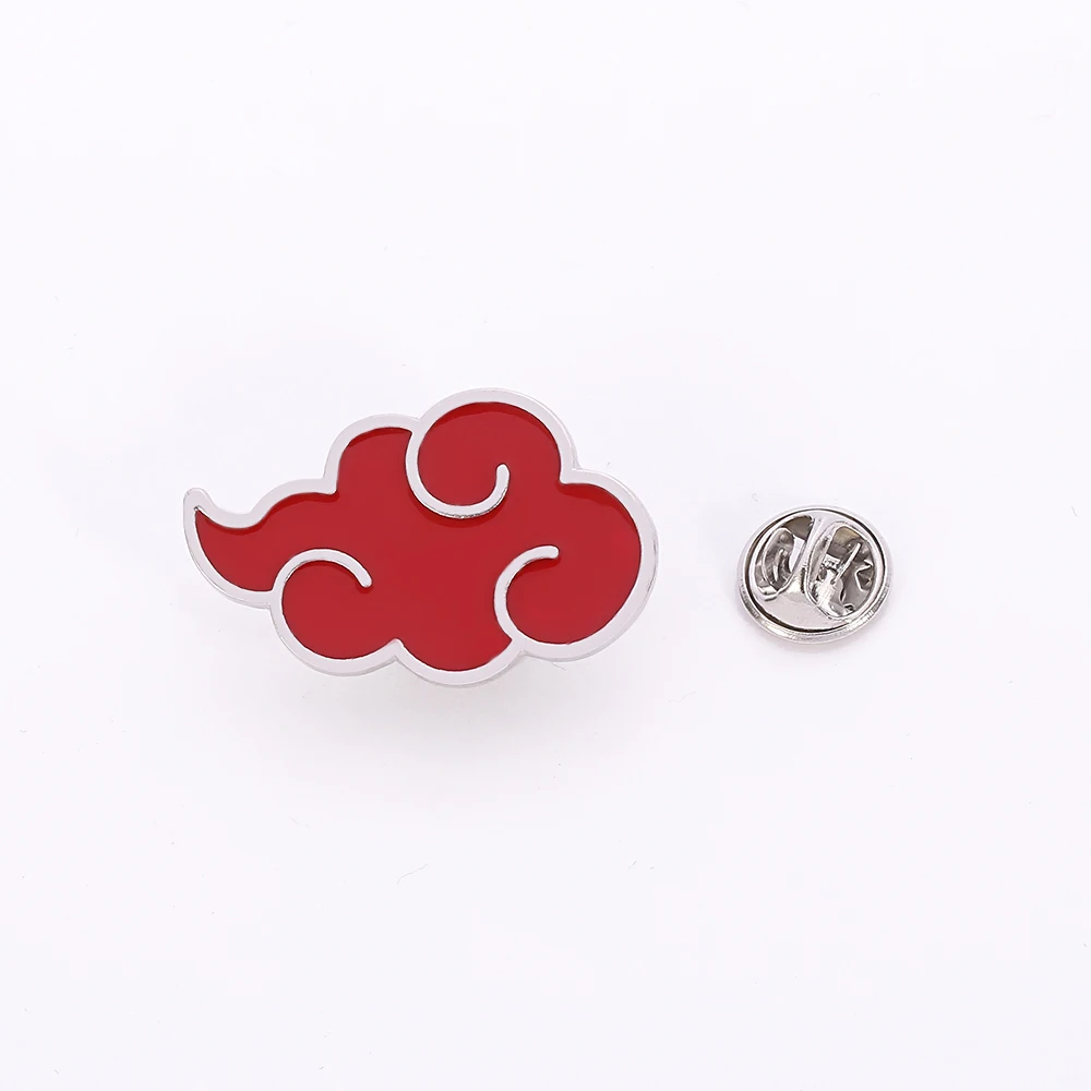 Cartoon Anime Red Cloud Jewelry Pins for backpacks Lapel Enamel Pins and Brooches for Bags Badge Friend Kids for Gifts