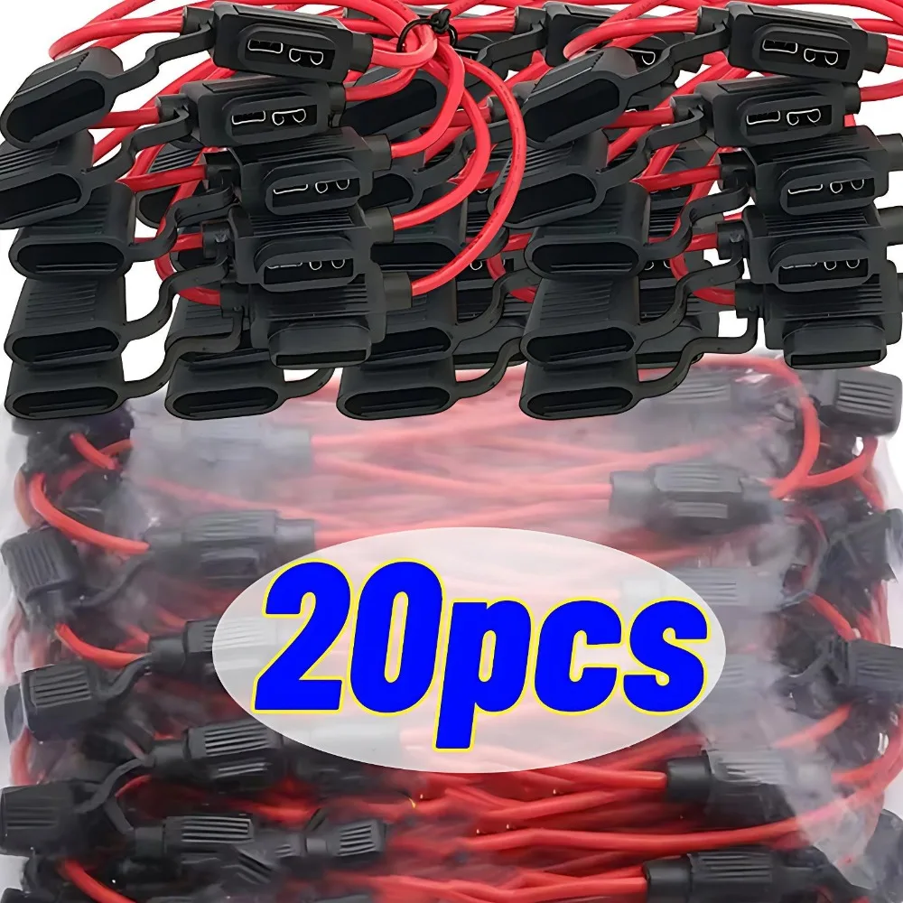 

Car Blade Fuse Holder in Line Wire Cutoff Switch Socket 12V 32V 30A Auto Circuit Protection Box Cable Connector Replacement Part