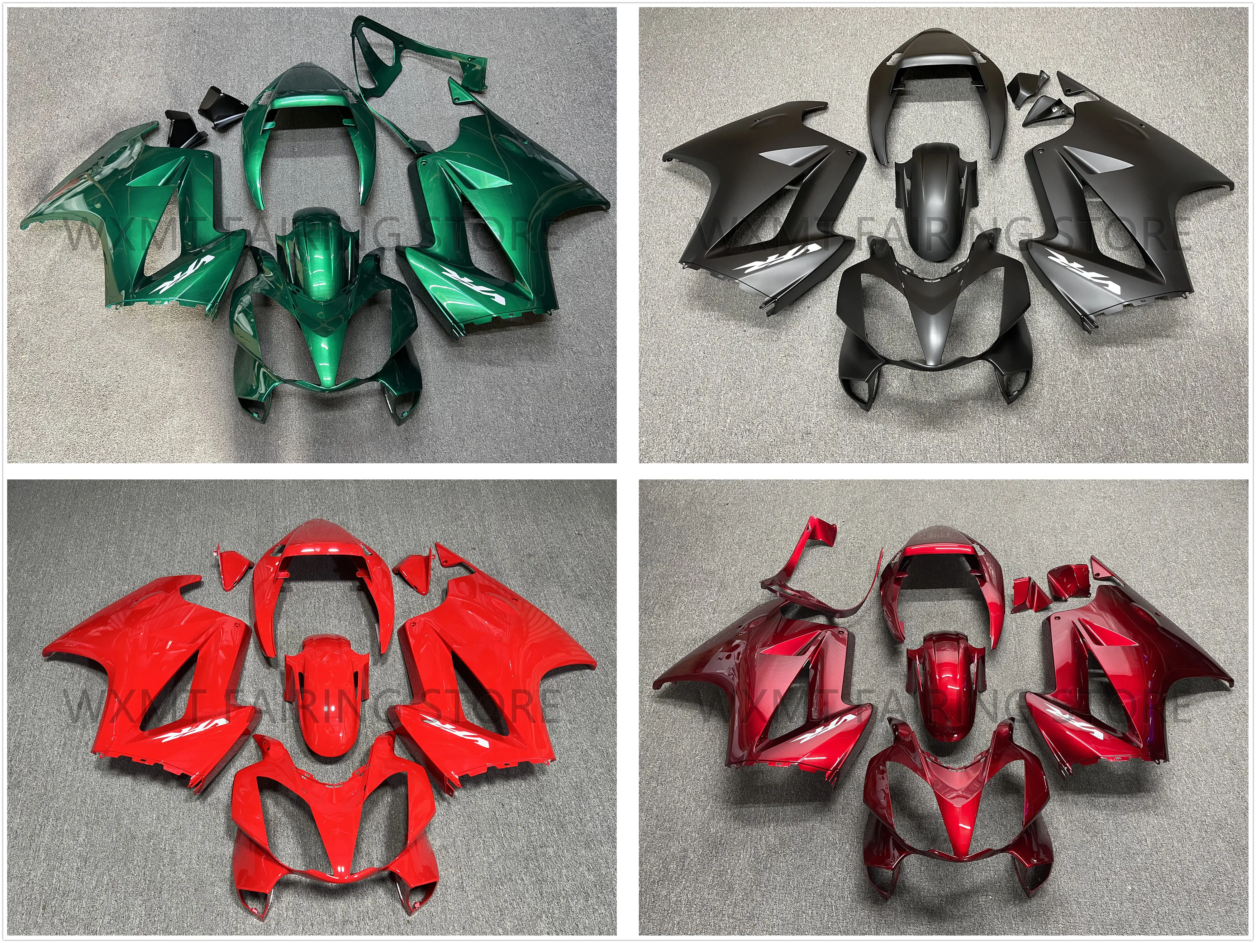 Motorcycle whole Fairings Kit Fit For Vfr800 2002-2012 VFR 800 02 03 04 05 06 07 08 09 10 11 12 Bodywork full Fairing kits