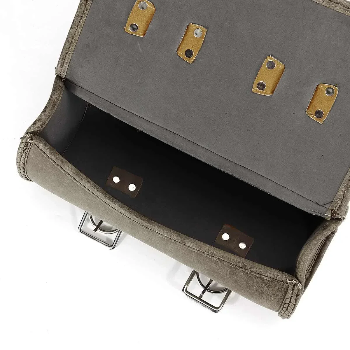 

Motorcycle Cafe Racer Saddlebag Handlebar Side Tool Tail Bag Fork Barrel Shape Handlebar Front Fork Bag Motorcycle Tool Bag