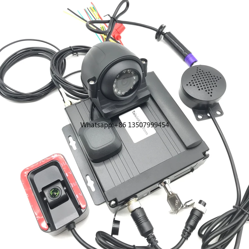 

ADAS BSD Camera MDVR 4-Channel 1080P Mobile Digital Video Recorder Car Black Box 4G GPS Vehicle