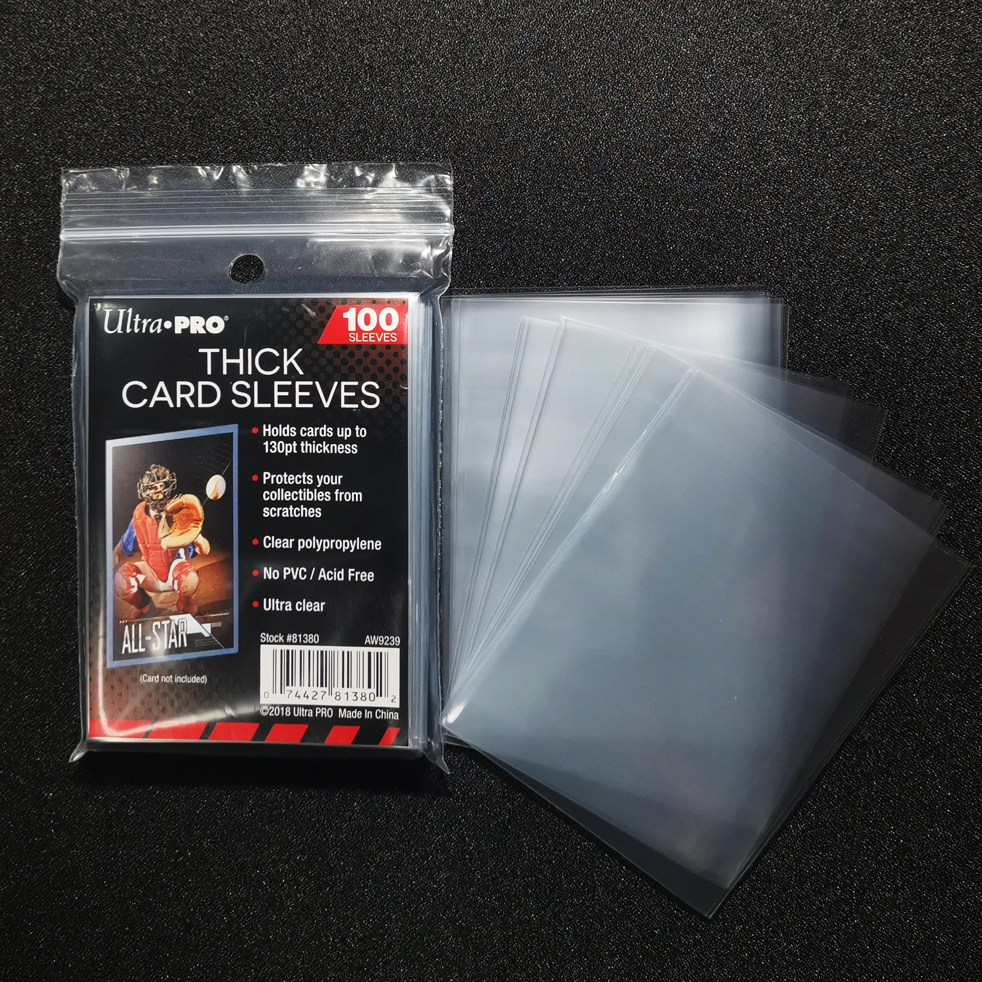 300 szt. Ultra PRO Przezroczyste Koszulki na Karty Standardowe, Karty Kolekcjonerskie, Zdjęcia Kpop i Karty do Gier (71x94mm/2.8x3.7 cala)