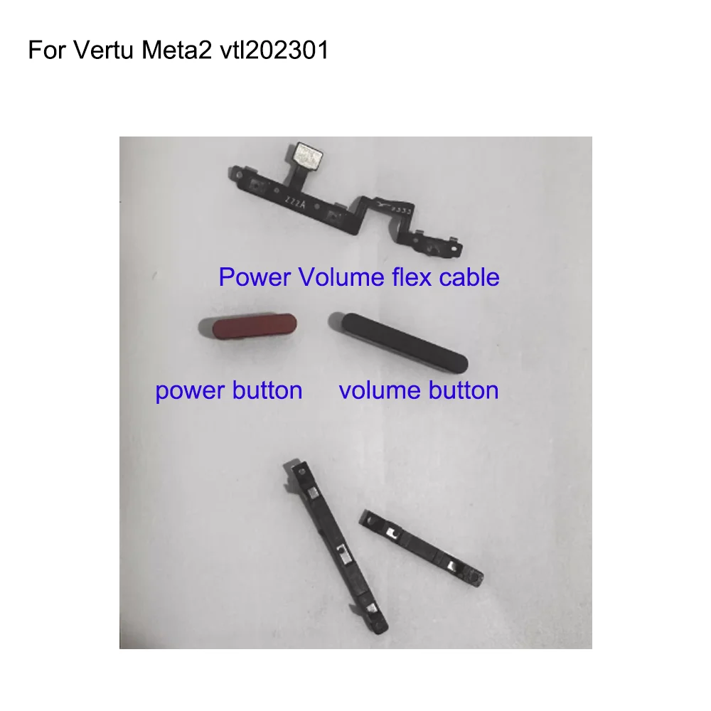 Шлейф питания для Vertu Meta2 vtl202301, кнопка включения/выключения, шлейф регулировки громкости для Vertu Meta 2, замена Шлейф питания для Vertu Meta2 vtl202301, кнопка включения/выключения, шлейф регулировки громкости для Vertu Meta 2, замена