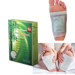 10pcs/1box Detox Foot Patch Organic Herbal Cleansing Energize Slimming Improve Sleep Sticker Chinese Medicine Foot Plaster