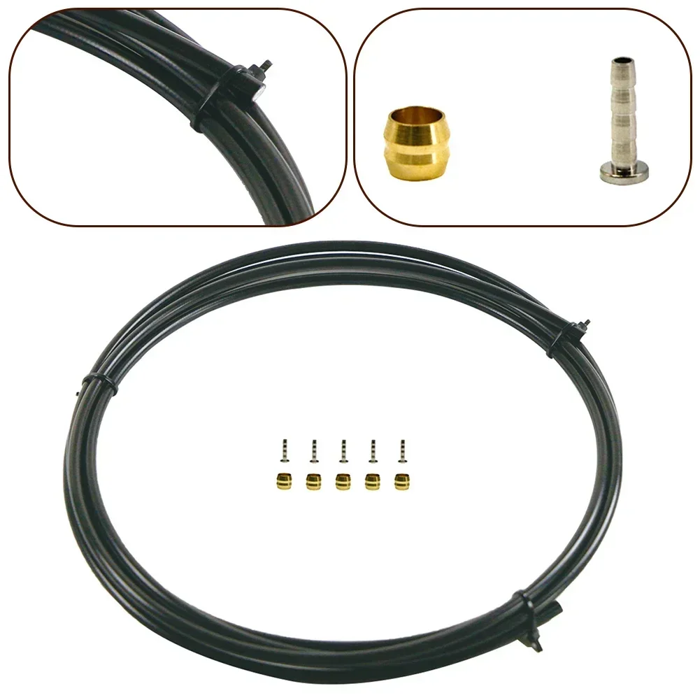 Bike Brake Hose Kit For Shimano BH90 Hydraulic Brake Bicycle Oil Pipe Olive Connector Brake Cable Line Tube Oil Needle Set