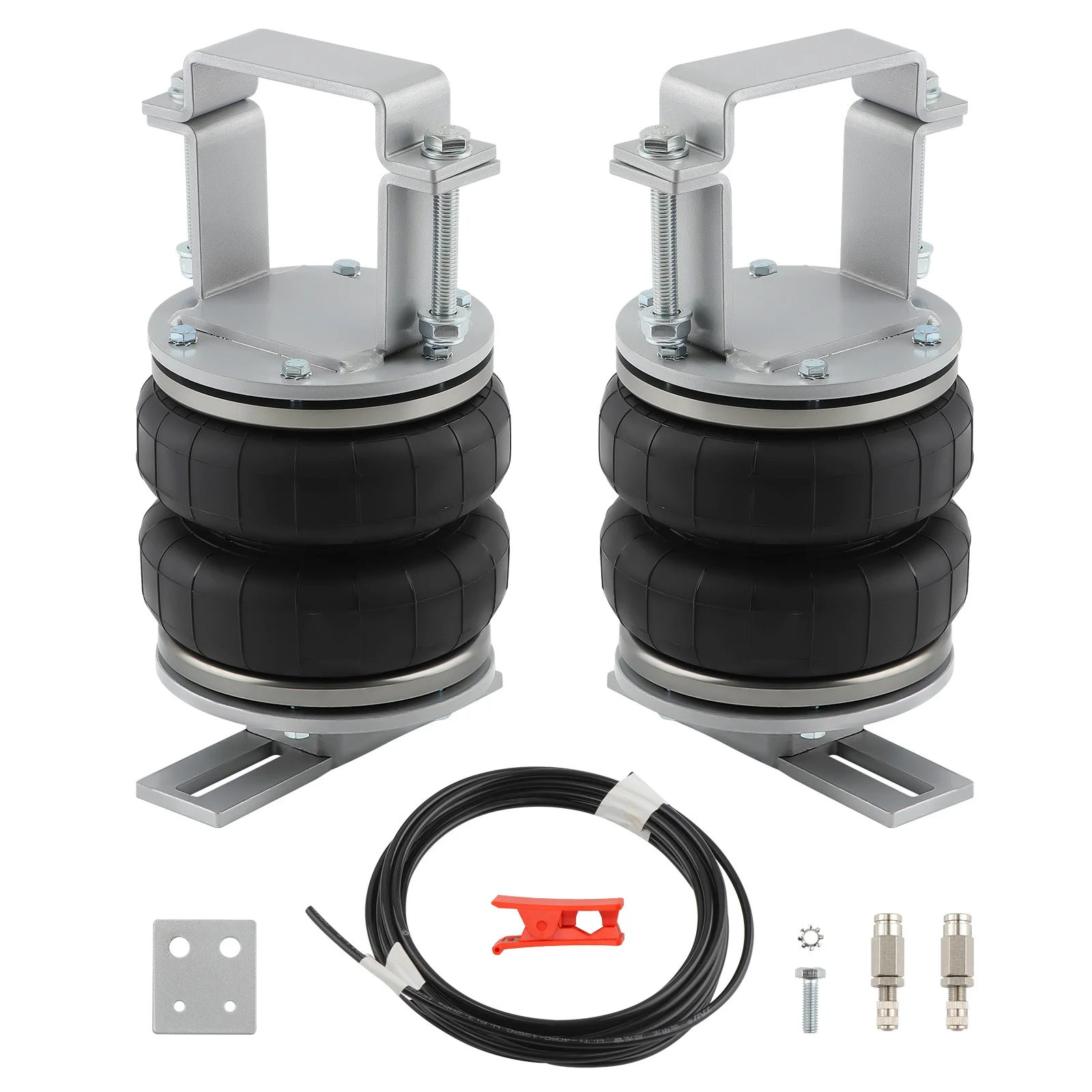 Rear Air Suspension Bag Load Assist Kit For Mitsubishi Triton ML MN MQ Isuzu D-Max 2WD 4WD 2005-2024