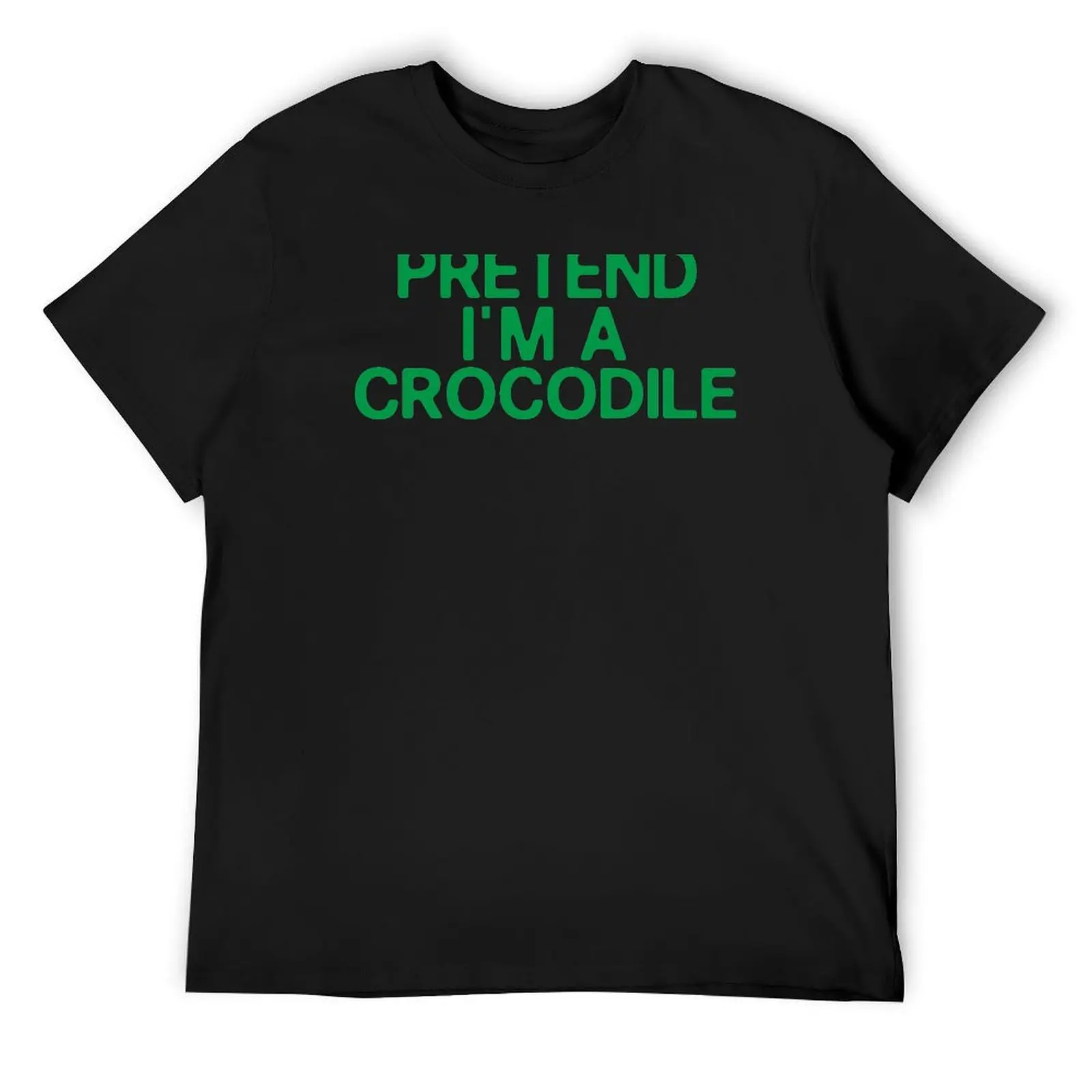 

Pretend I'm A Crocodile Funny Lazy Worst Halloween Costume Ever T-Shirt